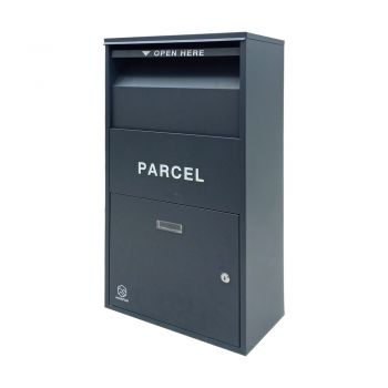 ตู้รับพัสดุ กล่องรับพัสดุ รุ่น 546 สีเทา Parcel Box