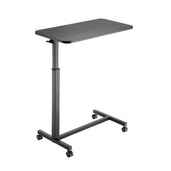 โต๊ะโน๊ตบุ๊ค โต๊ะวางคอม โต๊ะปรับระดับ มีล้อพร้อมโช๊คปรับระดับได้ รุ่น ERGO-450